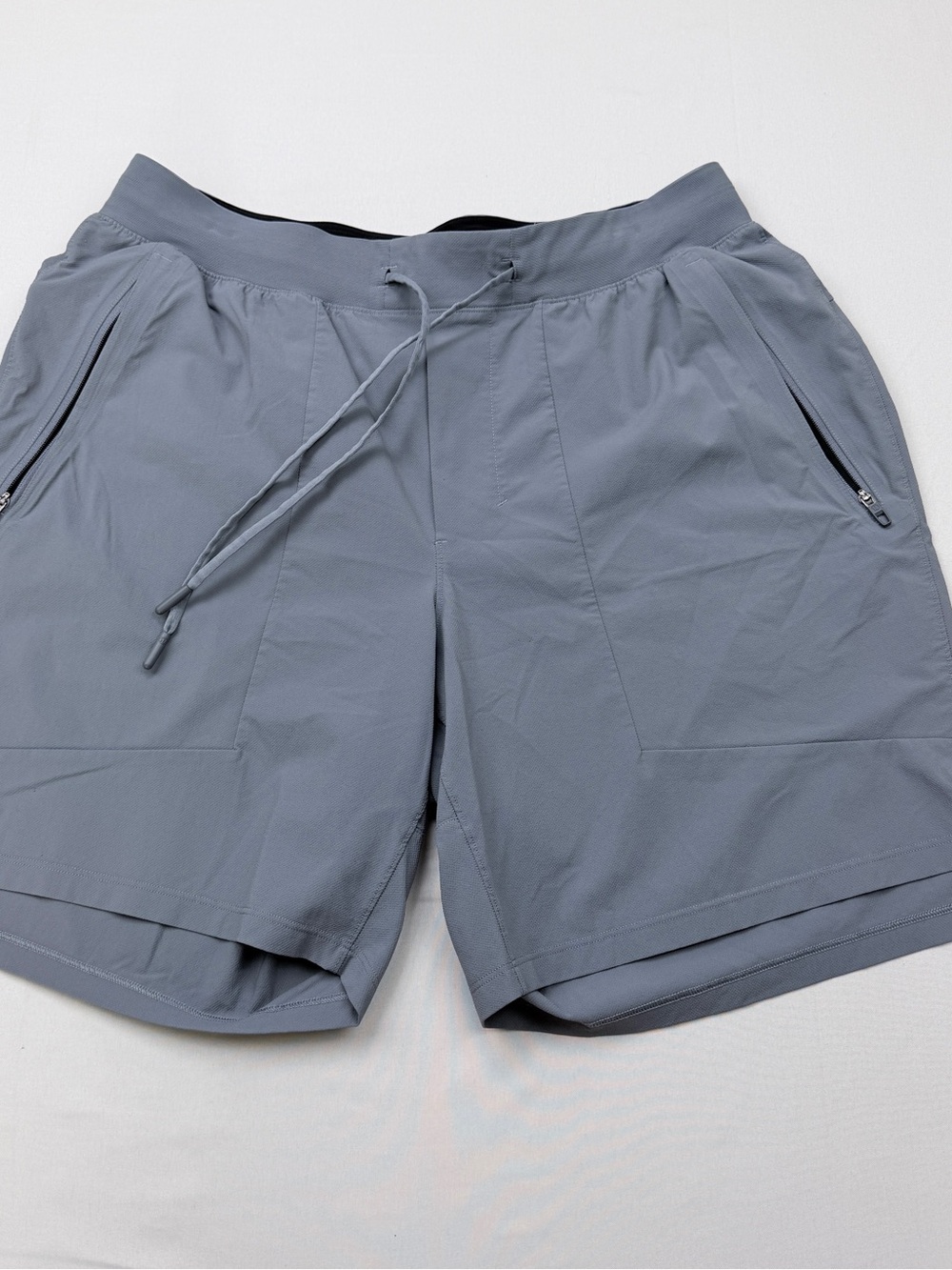 lululemon License to Train Short 7”Drawstring Shorts - Slate Gray